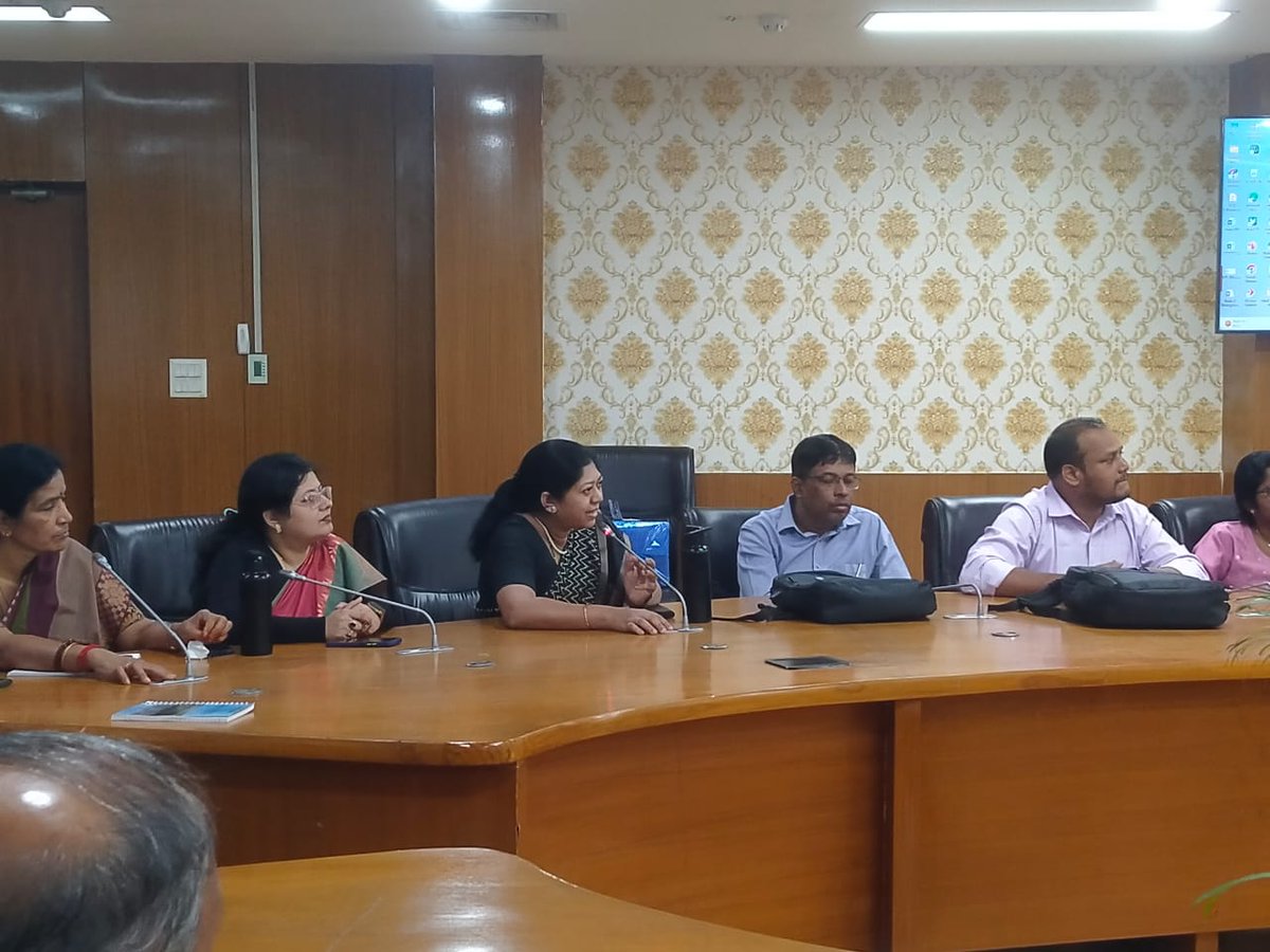 The one-week training programme on ‘Official Statistics’ for faculty members from the Departments of Statistics and Economics of universities and colleges concluded at NSSTA on 14th June, 2024.
<a href="/GoIStats/">Ministry of Statistics & Programme Implementation</a> <a href="/Rao_InderjitS/">Rao Inderjit Singh</a>
#MoSPI #NSSTA #Training #Statistics