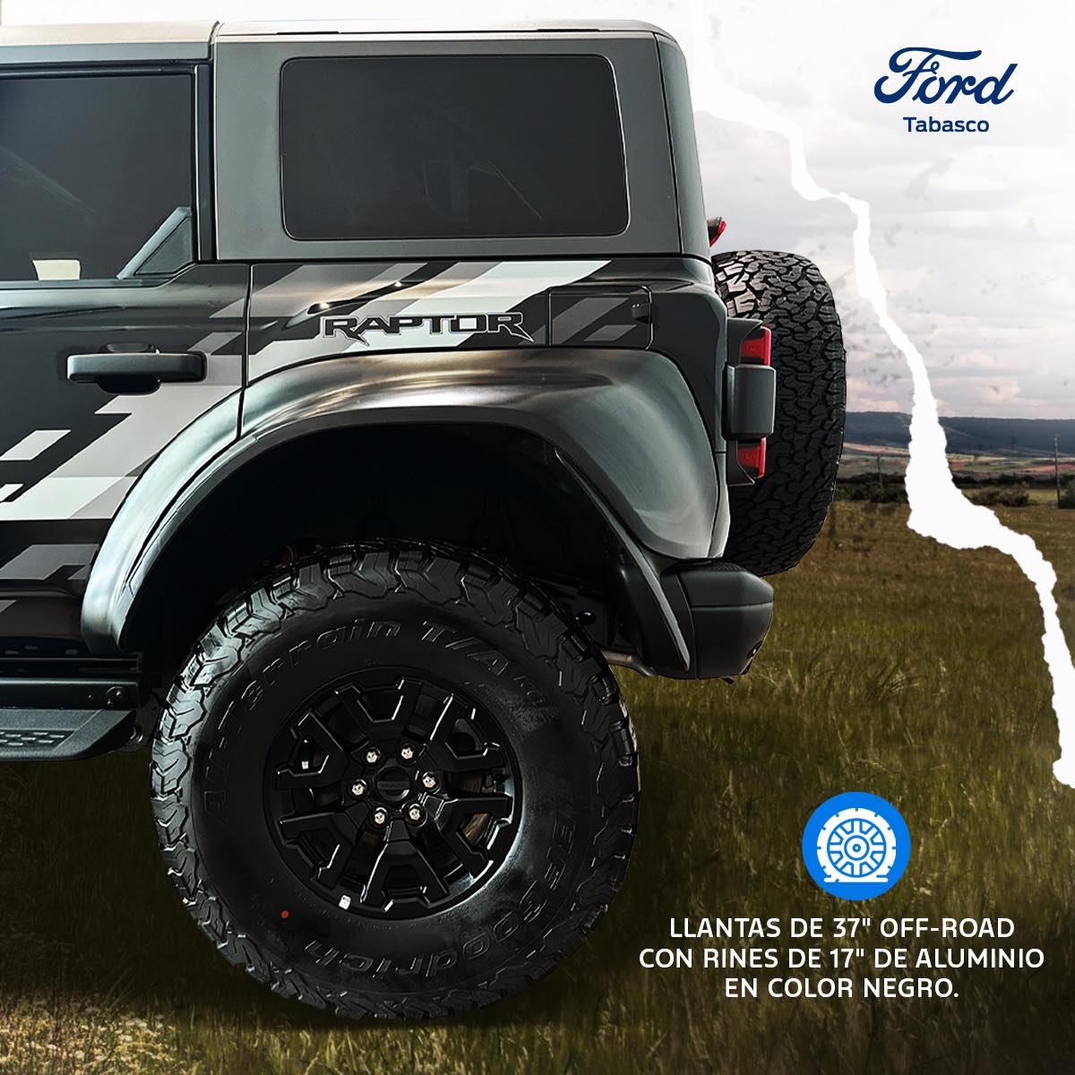 FordTabascoMX's tweet photo. Disfruta una experiencia de conducción confortable mientras te adentras a la aventura todoterreno con #FordBronco #Raptor 📲 https://t.co/yZ8HyrO4jC

#FordTabasco #FordRaptor #FordPerformance https://t.co/8yGkBNbwlY