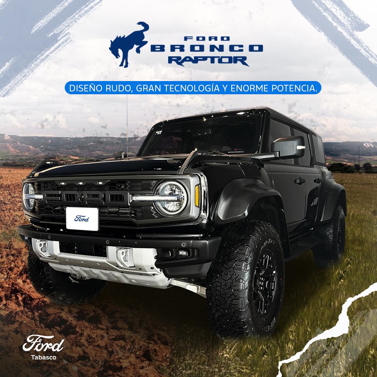 FordTabascoMX's tweet photo. Disfruta una experiencia de conducción confortable mientras te adentras a la aventura todoterreno con #FordBronco #Raptor 📲 https://t.co/yZ8HyrO4jC

#FordTabasco #FordRaptor #FordPerformance https://t.co/8yGkBNbwlY