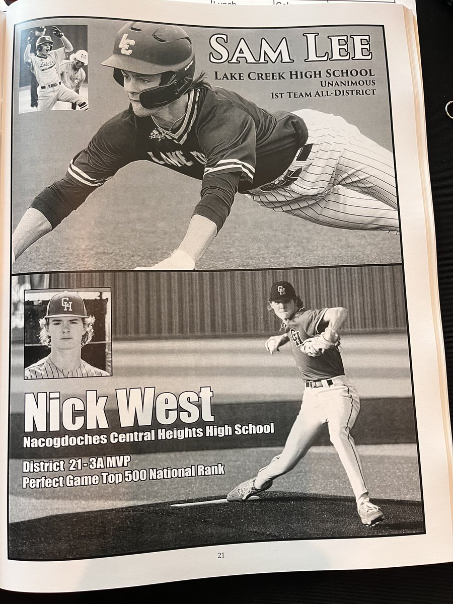 THSBCA All Star tweet media