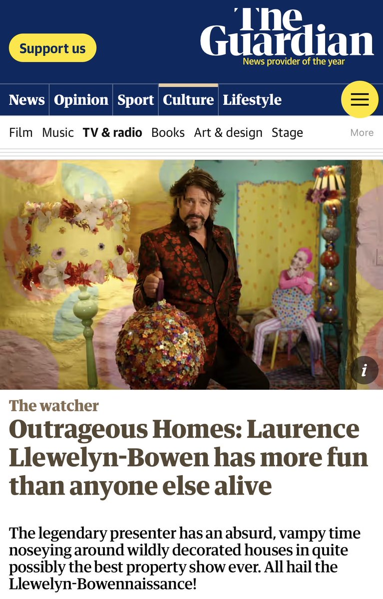Doesn’t The Guardian have the Very Best Taste….