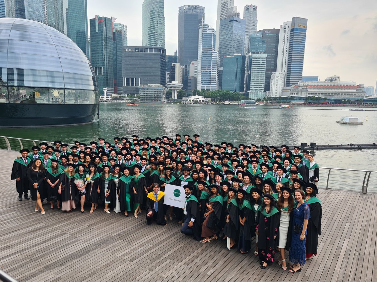 INSEAD's tweet photo. Congratulations MIM'24s! Here's celebrating you and your many #inseadmoments!
#businesseducation #MIM #celebration #inseadgrad https://t.co/BztixVhuhZ