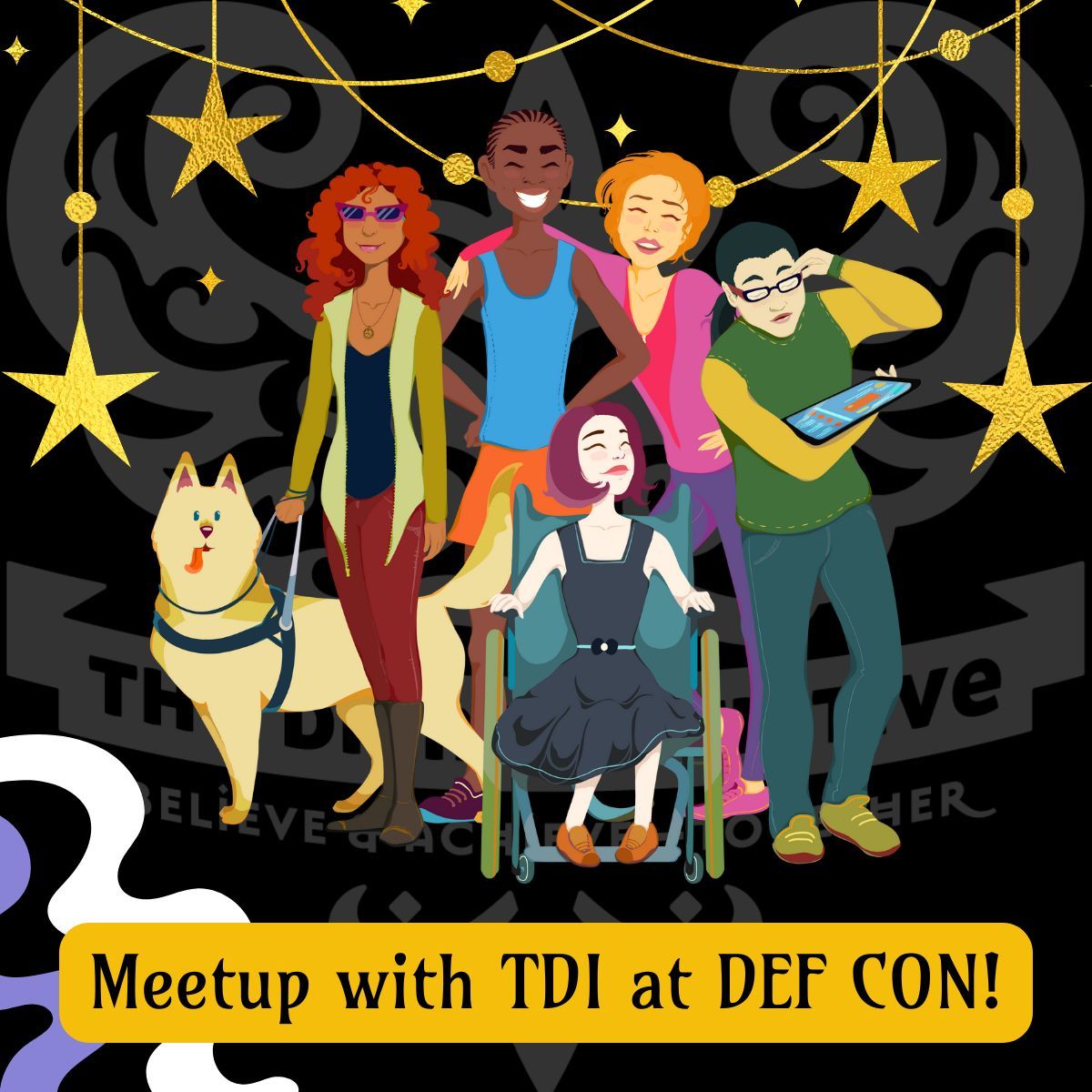 DianaInitiative's tweet photo. TDI Meetup at #DEFCON32!
We'd love to get all the gender non conforming, non-binary, and women together to hang out and make friends! @DEFCON is better with friends.
https://t.co/reZe3gAARR 
#TDI2024 #LiftWhileYouClimb https://t.co/tx0343vGHJ