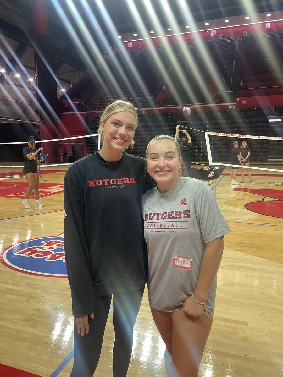 had so much fun at rutgers last weekend! Thank you coach Caitlin,coach Robbie, and coach Abby for inviting me!