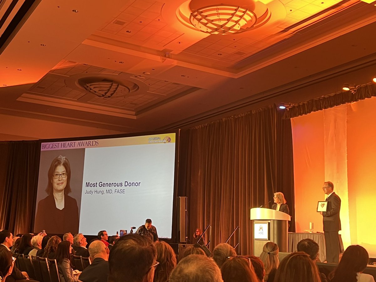 She does have the biggest heart ❤️ #BiggestHeartAward <a href="/JudyHungMD/">Judy Hung</a> <a href="/ASE360/">American Society of Echocardiography</a> #ASE2024 <a href="/mghecho/">mghecho</a> <a href="/MGHHeartHealth/">Mass General Heart</a>
