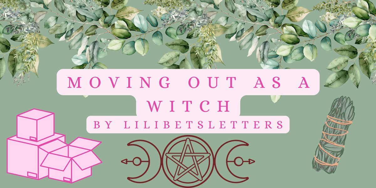 Just posted my new piece on moving out as a witch! moving out was super stressful, but finally moved back home from Uni for the summer with my partner. Read all about my experience here 🌸

open.substack.com/pub/lilibetsle… 

#movingout #witch #wiccan #uni #summer #movingtips #substack