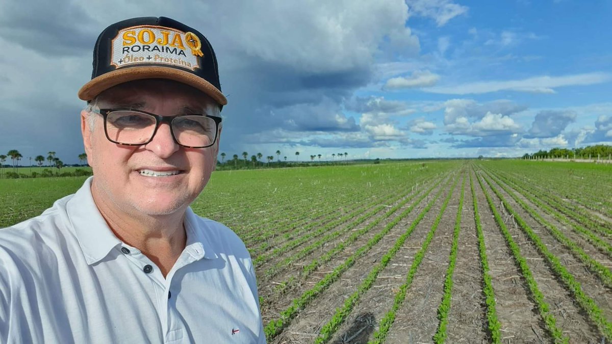 aluizionassi's tweet image. Fantástica evolução da #Soja_Roraima e do #Milho_Roraima no #Cerrado_Roraima
*Fotos do dia 11/05 e de hoje 15/06, nas mesmas áreas

#Roraima_HemisférioNorte
#Roraima_AMelhorFronteiraAgrícolaDoBRASIL
#Agro_Roraima
#Roraima_SemIgual
#RoraimaEstadoLuz🌞
#AtraçãoDeInvestimentos 🏁🏁