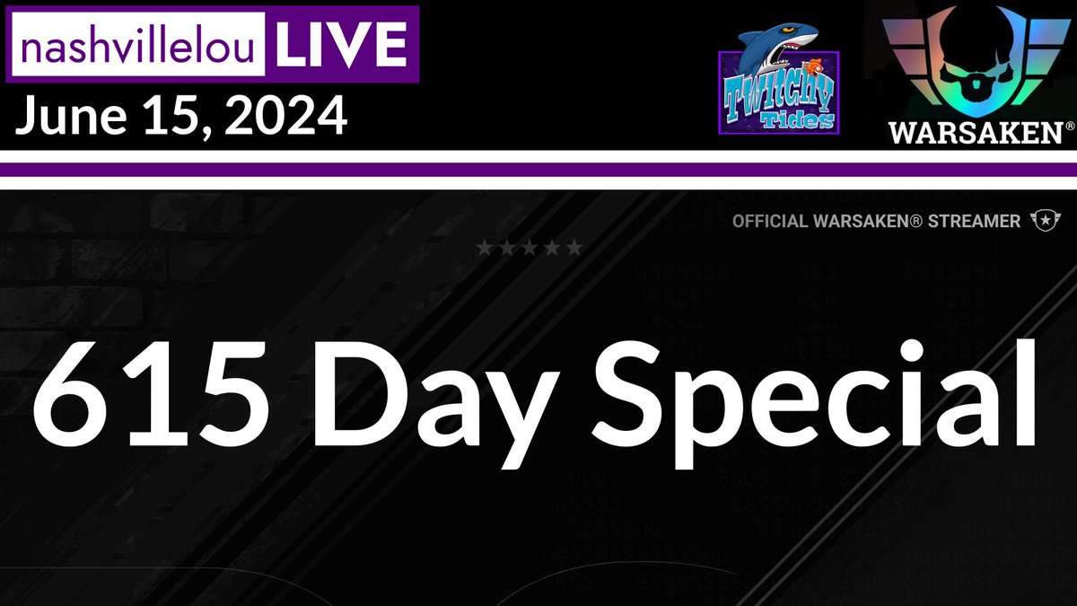 LouNashville's tweet image. The pre-show starts in about 15 minutes, with 50 @TheWarsaken Booster Pack openings. 

Then it's NashvilleLou Live and the 615 Day Special with Warsaken Blitz battles and some @TwitchyTides games. 

Should be fun, see you soon! 

twitch.tv/nashvillelou 

#Warsaken #packbreak