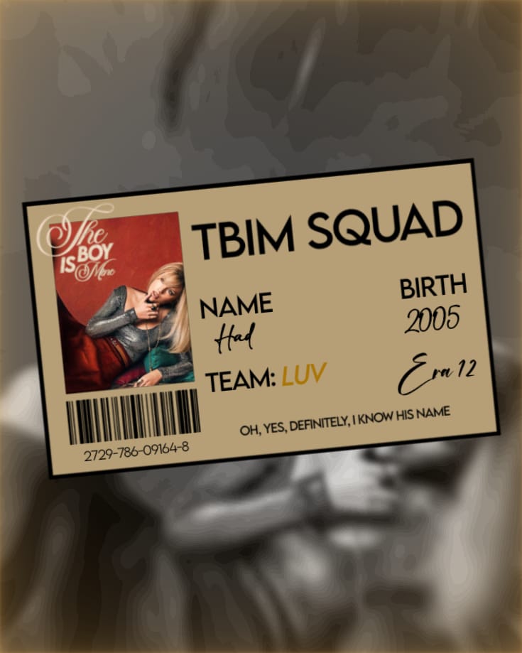 "Star Carey &amp; Luv" 📺
⇨ 𝚃𝚑𝚎 𝚋𝚘𝚢 𝚒𝚜 𝙼𝚒𝚗𝚎  - 15.06.24

👯‍♀️ THE BOY IS MINE SQUAD
⇨ Had: Team Luv

"Security" ⇨ Era 12
𝗜𝗦 𝗖𝗢𝗠𝗜𝗡𝗚 

[#]  #Theboyismine #Starcarey #Luv #Ador #Era12