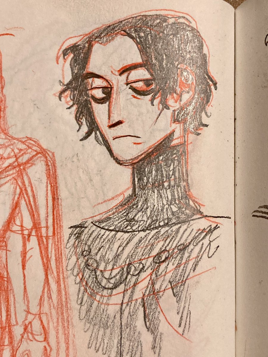 I love the texture of pencil and the markmaking you can get with it. If only it wasn't so messy lol I'm too used to ink. 