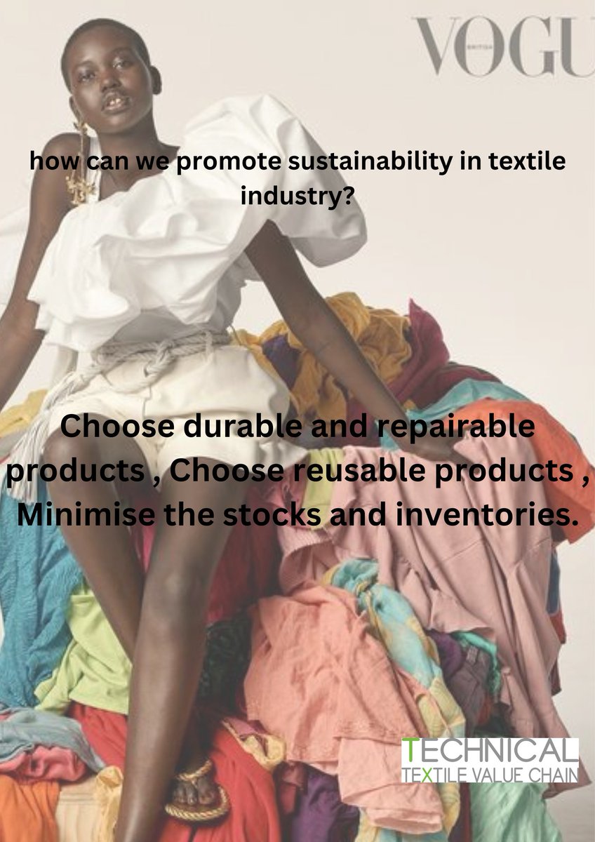 fvcmedia's tweet image. Textile sustainability focuses on reducing environmental impact through responsible sourcing, efficient manufacturing processes, and promoting recyclability to minimize waste and resource consumption in the textile industry.
#sustainability #sustainablefashion #sustainabletextile