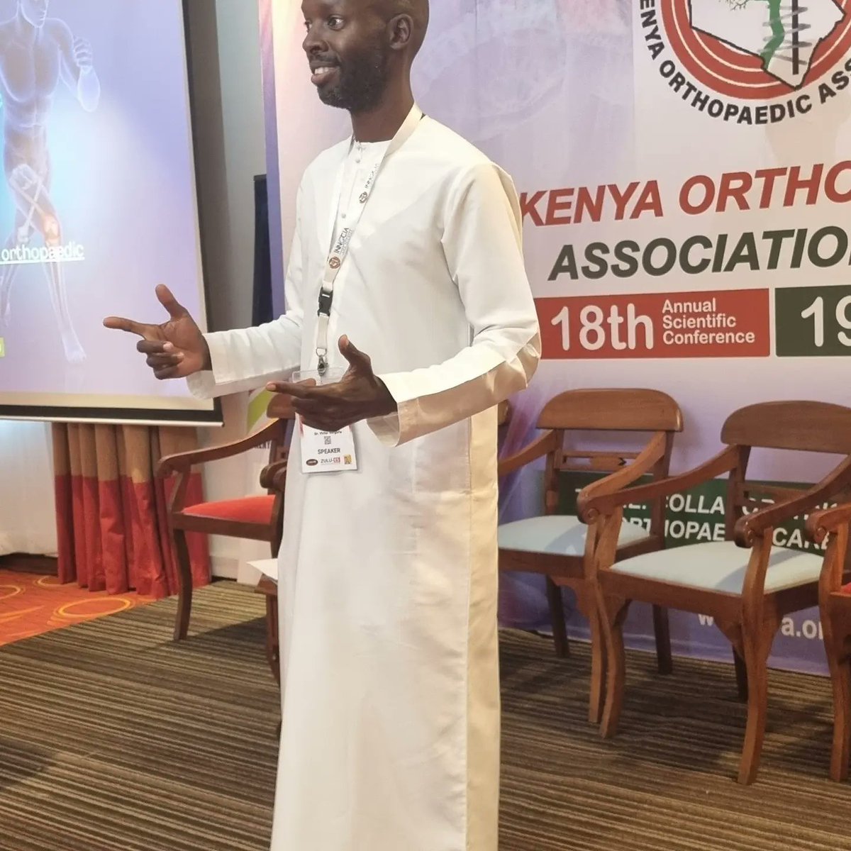 Advancing Orthopaedics Surgery through research. Linked up with colleagues at the KOA annual conference in Mombasa .Looking  forward to rolling out the joint replacement registry to various  centres just as we already have in <a href="/KNH_hospital/">Kenyatta National Hospital</a>