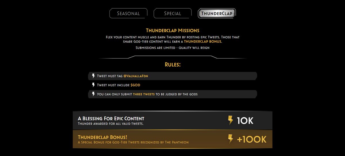 dream14fyp's tweet image. "From the cosmic forge of imagination emerges $GOD-tier content. Let's spark minds and earn the Thunderclap Bonus together! Join me on this epic quest with @ValhallaFdn ⚡️ #CreativeForge #ThunderclapBonus"