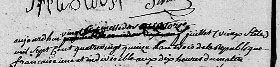 Il y en a un qui était fâché avec les dates...

#généalogie #genealogy

Archives départementales des Côtes d'Armor - AD22