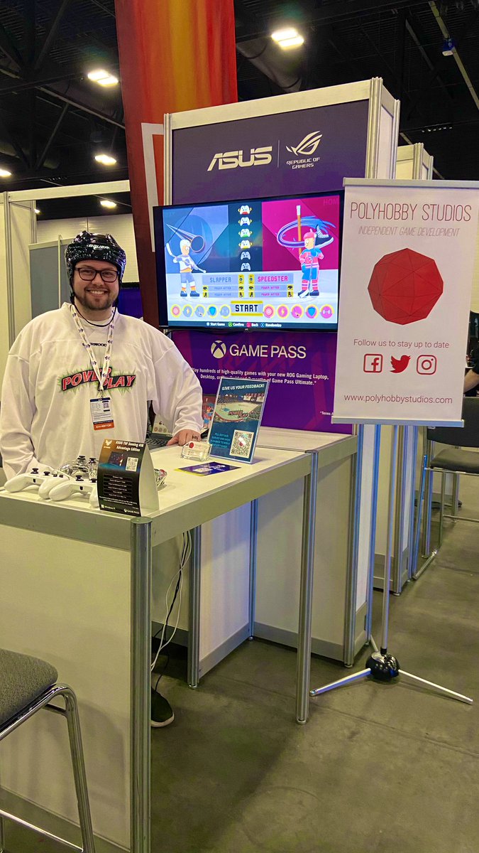 ❄️Frozen Machine⚙️ (@frozenmachine) on Twitter photo Don’t forget to stop by our friends <a href="/polyhobby/">PolyHobby Studios</a> at booth #827 sponsored by ASUS #ROG.
#gameconcanada Don’t forget to stop by our friends <a href="/polyhobby/">PolyHobby Studios</a> at booth #827 sponsored by ASUS #ROG.
#gameconcanada