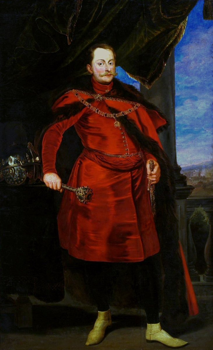 RASkibinski's tweet image. 15 Jun 1624, #OTD Władysław Vasa and his drunken uncle Karl Habsburg are on their way to Vienna. In #Bruntál they were warned that Lisowski’s Men are planning to kidnap them. Fact is Imperator owes them money and King Sigismund III of Poland with the parliament outlawed them all.