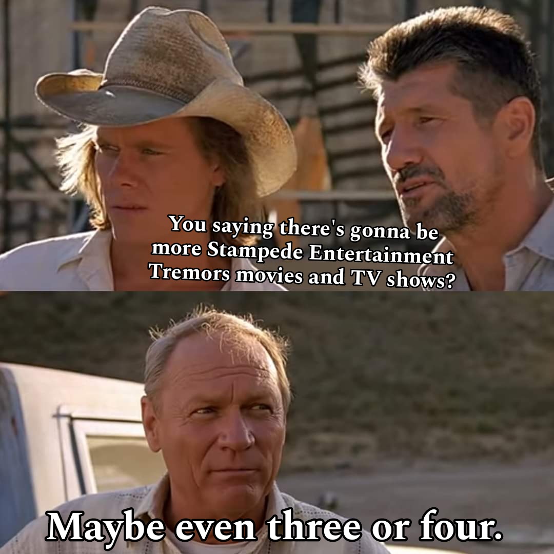 OMeGanSmiles's tweet photo. If you watch #TalkingTremors, you know all the secrets of Tremors
#RestoreTheTremorsSaga #ShriekerSaturday https://t.co/tWputobZfG