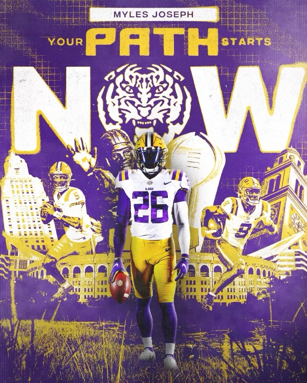 Myles Joseph (@mylesjoseph75) on Twitter photo Time to work even harder!!!
<a href="/coachbraddavis/">Brad Davis</a> <a href="/LSUfootball/">LSU Football</a> <a href="/CarlSt_Cyr/">Carl St. Cyr</a> <a href="/KananRay/">Kanan Ray</a> <a href="/ScarboroughMike/">Mike Scarborough</a> <a href="/Sheadixon/">Shea Dixon</a> <a href="/Recruit_LCCP/">Lake Charles College Prep ๐ Recruits</a> Time to work even harder!!!
<a href="/coachbraddavis/">Brad Davis</a> <a href="/LSUfootball/">LSU Football</a> <a href="/CarlSt_Cyr/">Carl St. Cyr</a> <a href="/KananRay/">Kanan Ray</a> <a href="/ScarboroughMike/">Mike Scarborough</a> <a href="/Sheadixon/">Shea Dixon</a> <a href="/Recruit_LCCP/">Lake Charles College Prep ๐ Recruits</a>