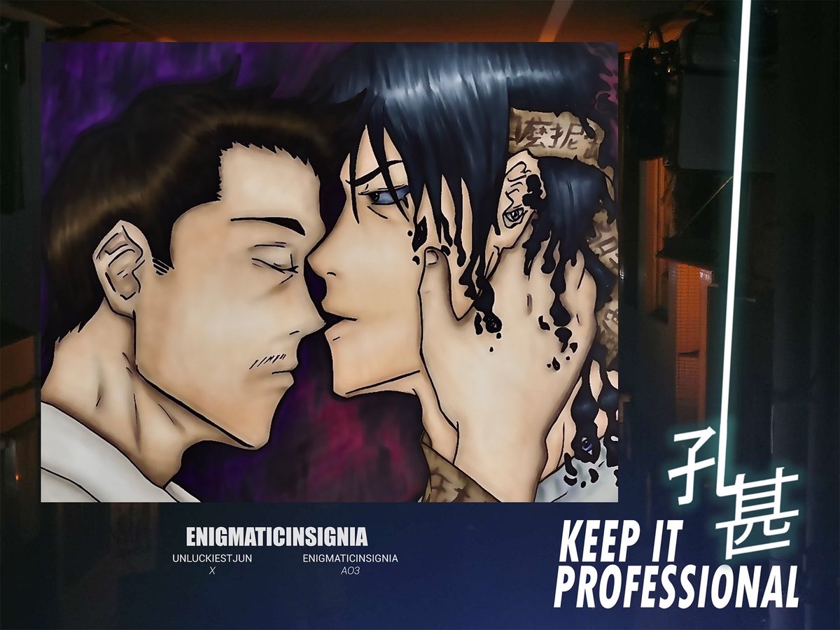 Excited to have participated in the <a href="/ShiuTojiZine/">Keep it Professional - ZINE AVAILABLE</a> ! I collaborated with <a href="/nomnomwrites/">nom</a> on an AU piece. For details, you can download the Zine to read and see the full piece, along with a lot of other fantastic works! 

And… it’s free!