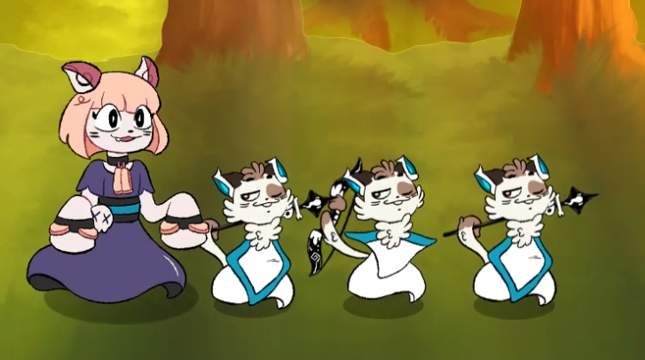 PlayMononeko's tweet image. All white nekos? White cats are often described as graceful and delicate! 
#Mononeko #DemoSoon