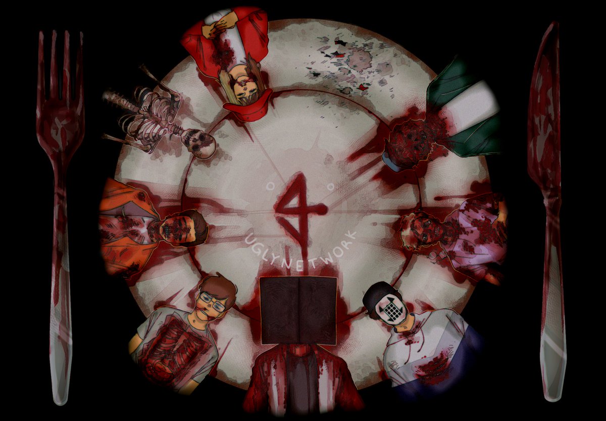 BIG CW: Gore, blood, body horror! // in honor of the founders cut coming out today, heres something i've been working on for quite a while hehe #generationloss #genloss #ranboofanart