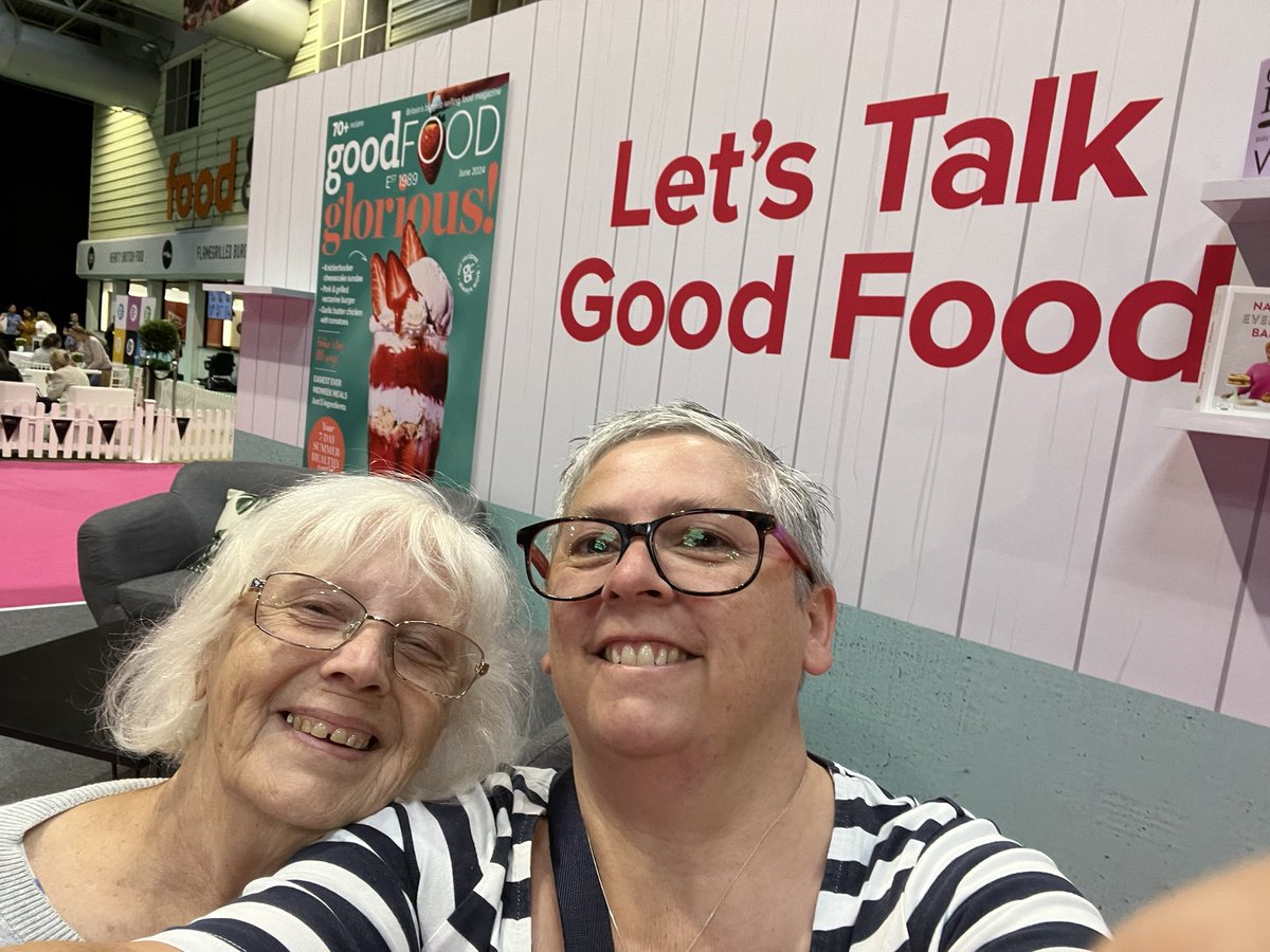 Lovely day out with Mum at the Good Food Show and Good Gardening show at the NEC x