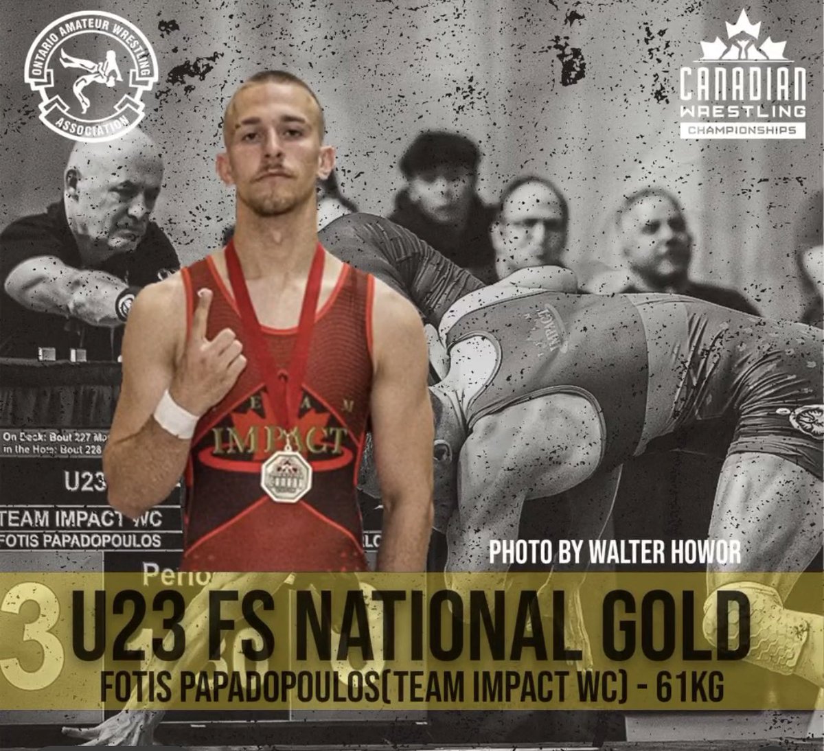 d_papadopoulos4's tweet photo. A little late but.. I am the 2024 u23 Canadian National Champion. Heading to Colombia next week for the Pan American Championships ☝️ https://t.co/1bDDABjze5