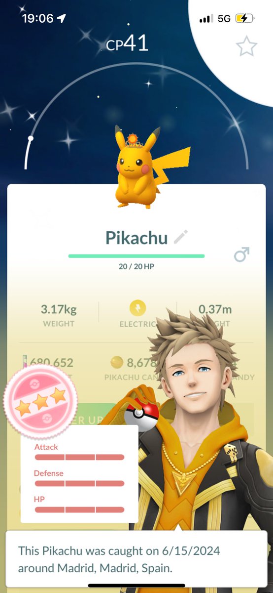 Random trade 😻 my first shundo Pikachu 😻🔥