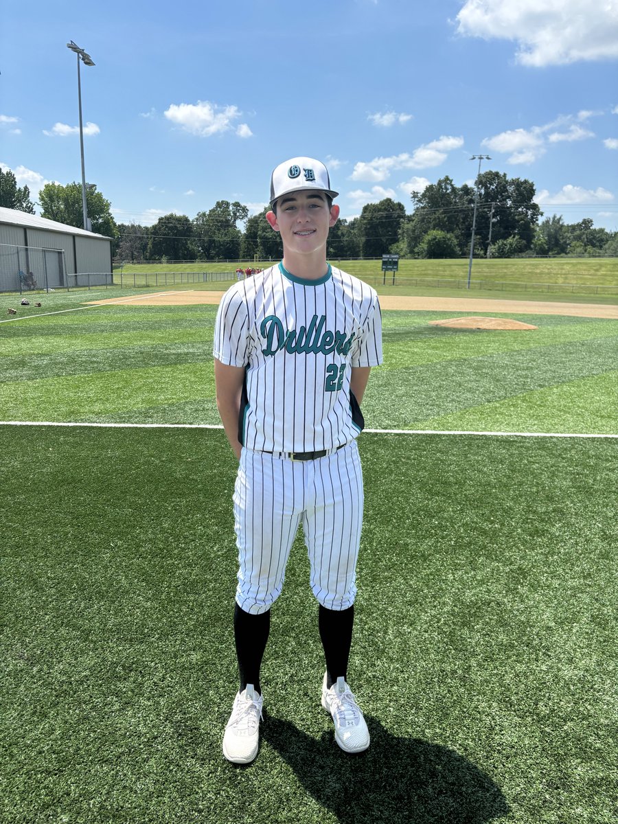 #ChadWolffClassic F: Oklahoma Drillers 2027 10, Inside Edge 1
PoG: Aiden McCarty 5 IP, 4K, 1 ER