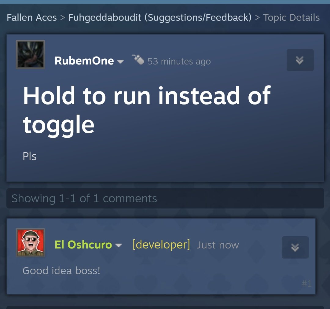 Why yes I will reply to all Steam forum threads in character., image size:1080x1011