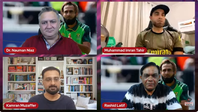 #CaughtBehind with Imran Tahir
<a href="/ImranTahirSA/">Imran Tahir</a> <a href="/iRashidLatif68/">Rashid Latif | 🇵🇰</a> <a href="/DrNaumanNiaz/">Dr. Nauman Niaz</a> <a href="/krick3r/">Kamran Muzaffer</a> 

Live Now: youtube.com/live/L4242Uybh…