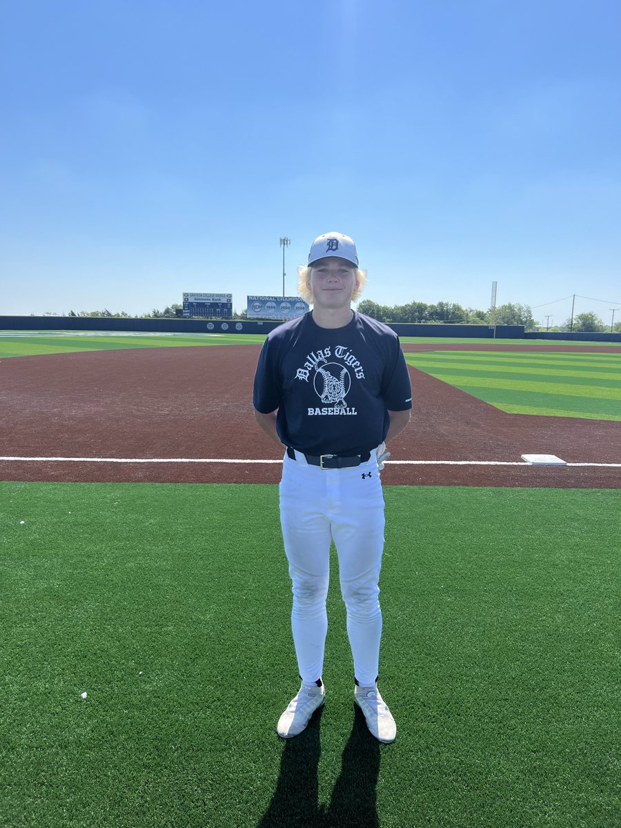 #NorthTexasSS F: <a href="/DTigerBaseball/">Dallas Tigers</a> V 12, USA Prime Lock 4
PoG: <a href="/humphrey_cayden/">Cayden humphrey</a> 2-3, 2B, HR, 4 RBI, R
Notable: <a href="/KadenPuls/">kaden puls</a> 2-4, 3B, RBI, 2R