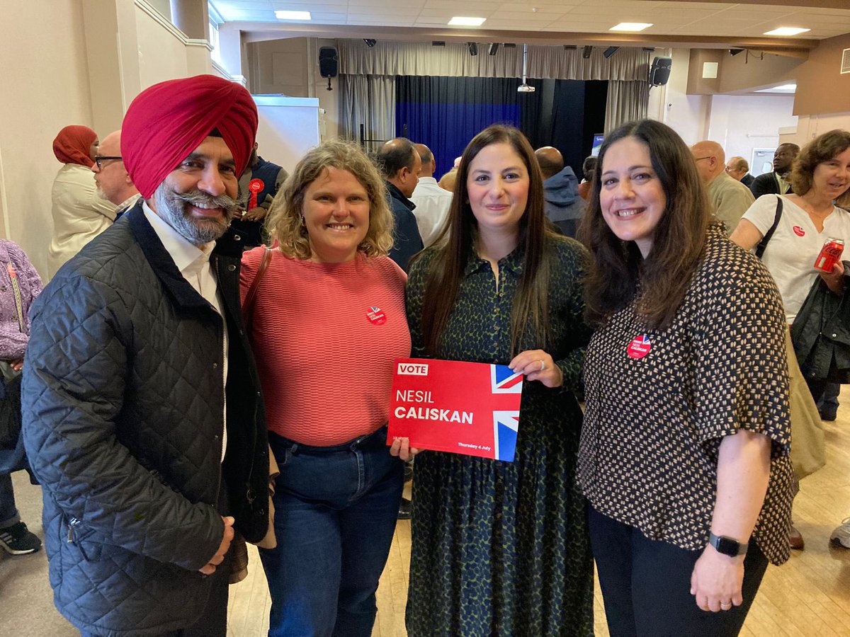 Peray Ahmet (@perayahmet) on Twitter photo W/ <a href="/Jas_Athwal/">Jas Athwal MP</a> & @GracieMaeW at the campaign launch for the wonderful <a href="/Nesil_Caliskan/">Nesil Caliskan</a> the next MP for Barking.
There is no doubt that Nes will be a formidable force in Parliament and a strong champion for the people of Barking.
#VoteLabour #July4th 🌹 W/ <a href="/Jas_Athwal/">Jas Athwal MP</a> & @GracieMaeW at the campaign launch for the wonderful <a href="/Nesil_Caliskan/">Nesil Caliskan</a> the next MP for Barking.
There is no doubt that Nes will be a formidable force in Parliament and a strong champion for the people of Barking.
#VoteLabour #July4th 🌹