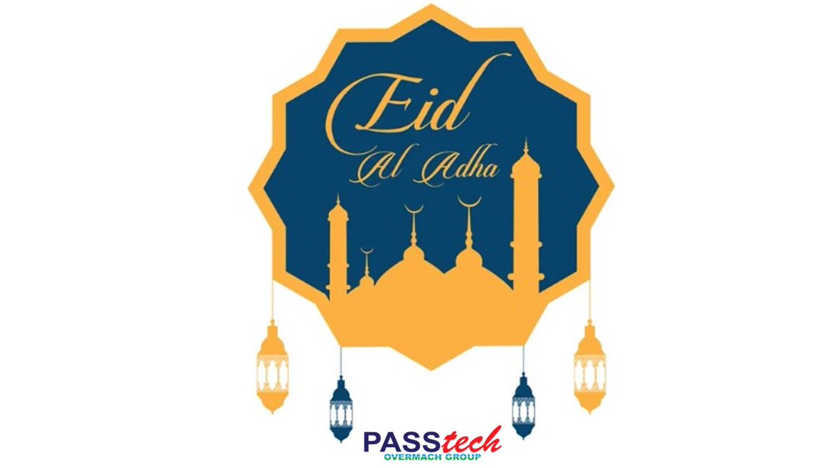 Passtechmideast's tweet image. Wishing all our Muslim family a Happy Eid!

#Passtech #EidAlAdha