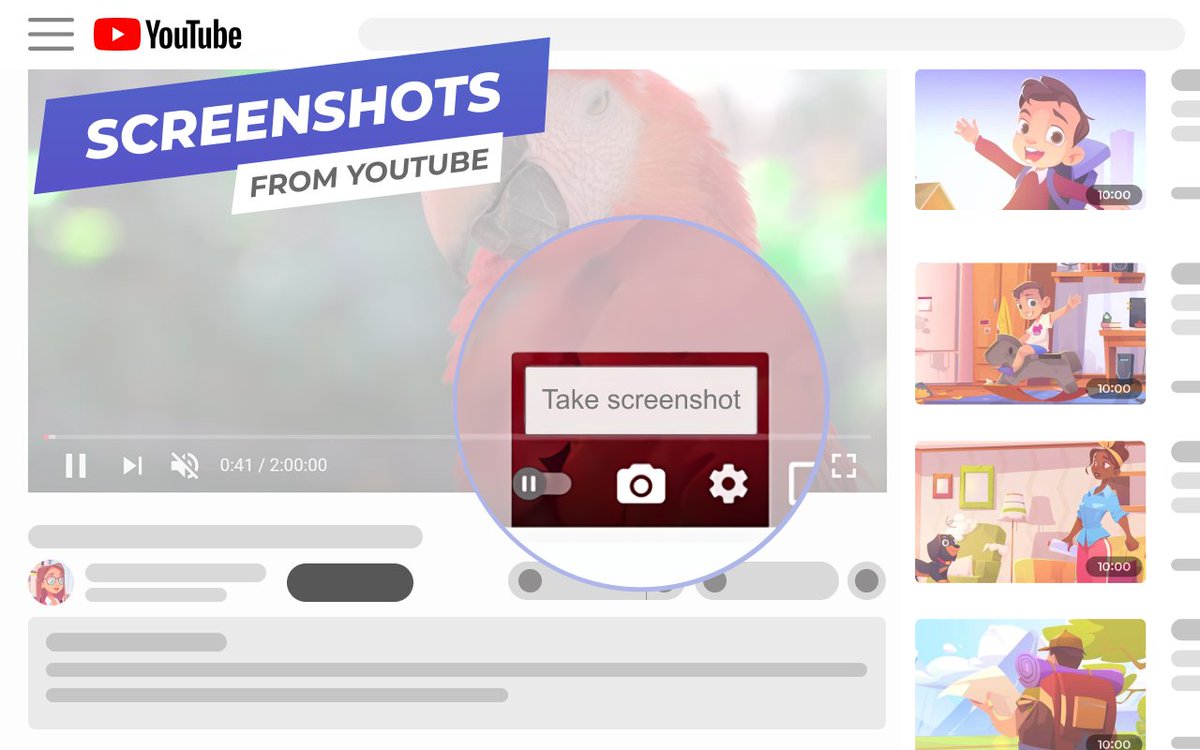 This Chrome extension adds a "Take a Screenshot" button to YouTube's player. Click it to save a JPEG image of the current frame. 

chromewebstore.google.com/detail/screens…