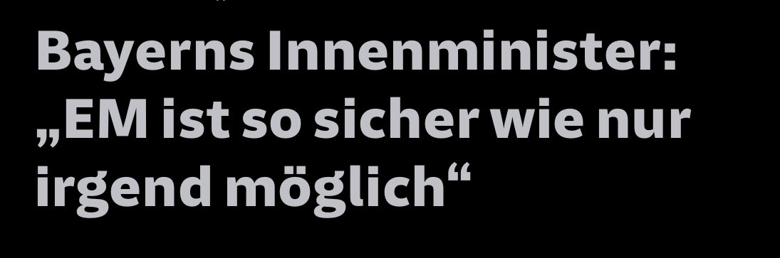 Find ich etwas voreilig. Sind doch noch sechs Spiele.