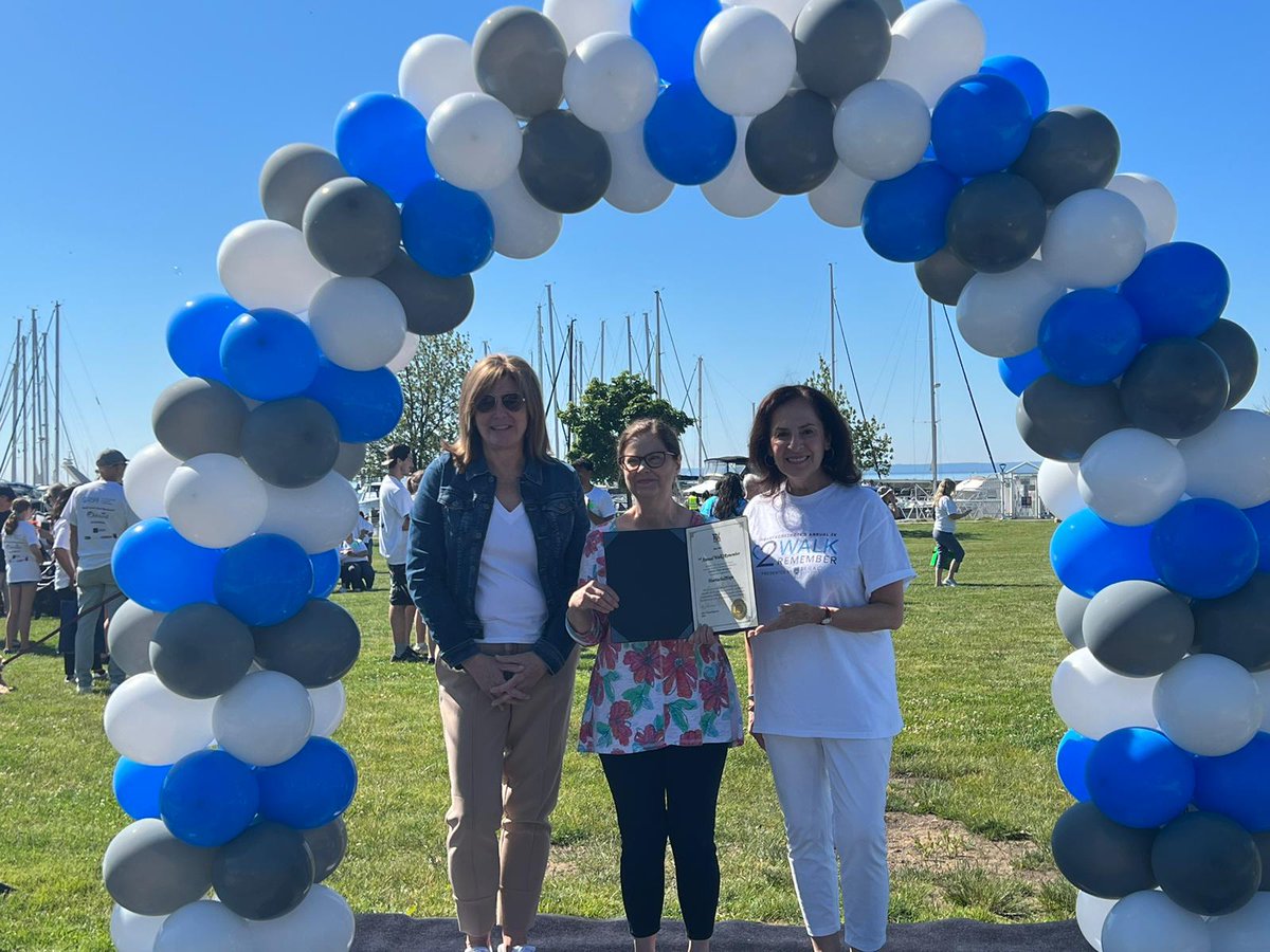 NatalieKPierre's tweet photo. Today, alongside @Effie_ONB, I had the honour of participating in the Heartache2Hope Walk2Remember. 
Thank you to everyone who joined us and to Flavia, and the entire Heartache2Hope team for 10 years of dedication.
#Walk2Remember #Heartache2Hope #MentalHealthRecovery https://t.co/wbYHZi7kXG