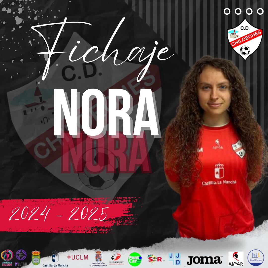‼️ FICHAJE ‼️

Nora Martínez ficha por el C.D.Chiloeches 🤗

Procedente del San Fernando, la pivot destaca por su capacidad golaeadora y su disparo, es trabajadora, técnica e inteligente tácticamente. 

BIENVENIDA NORA!!! 🥳