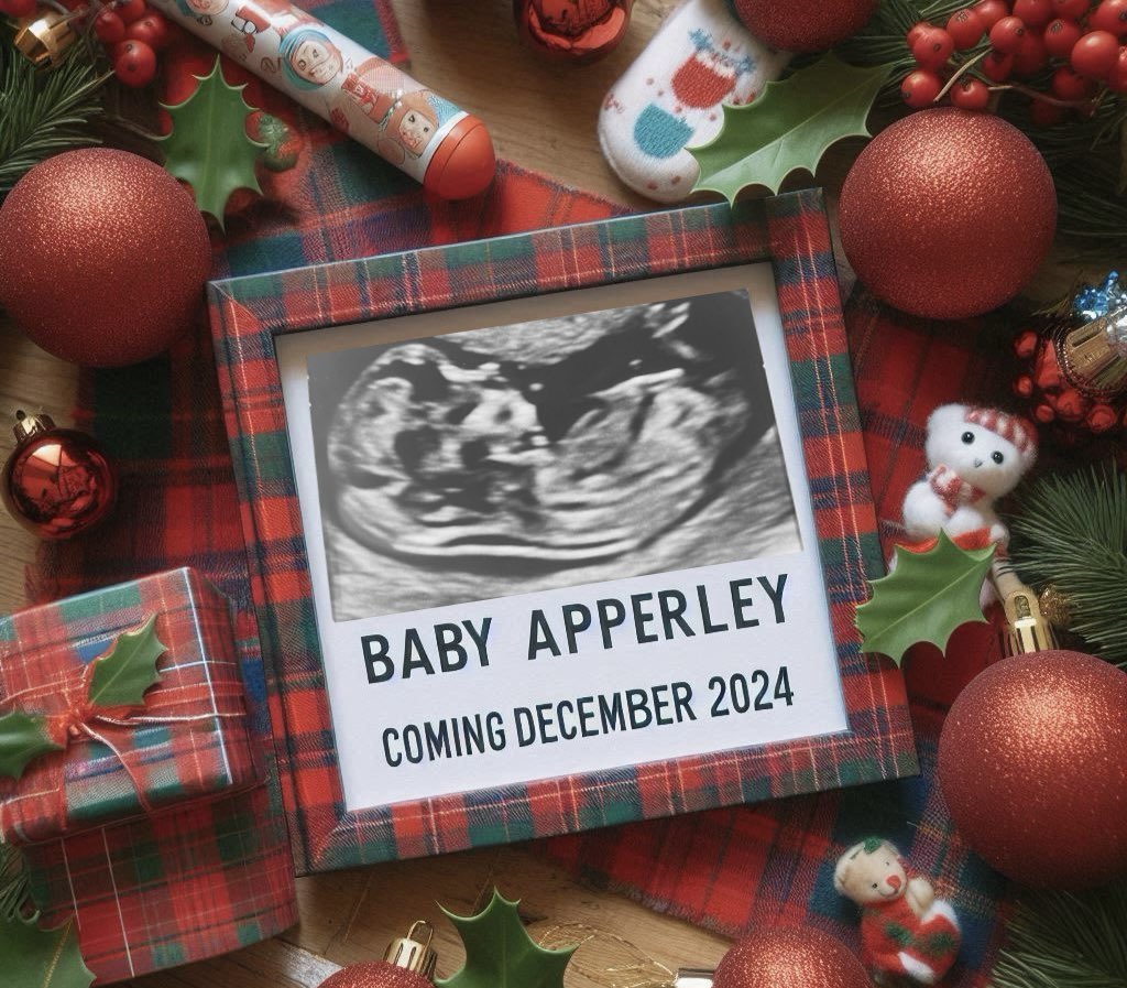 Baby Apperley, coming soon 🤍