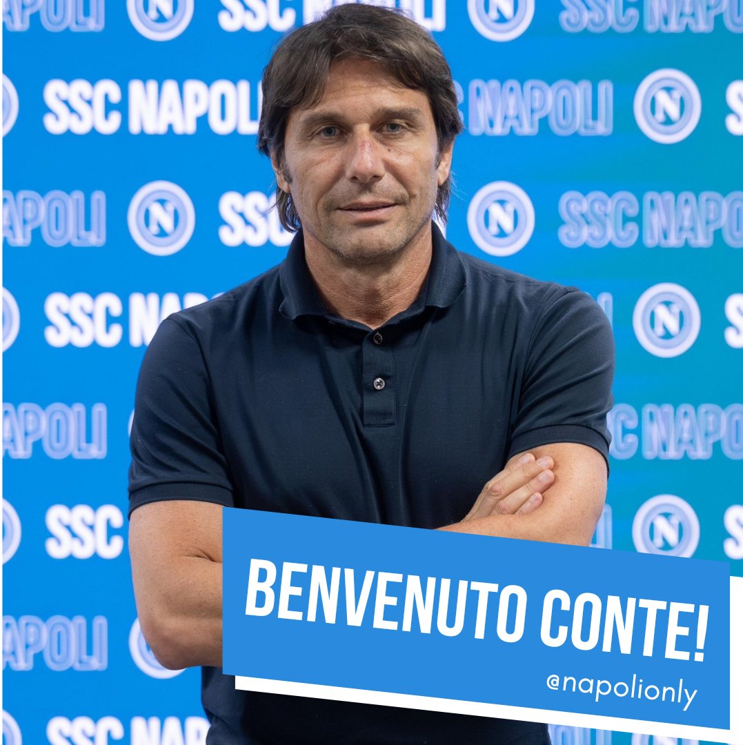 NapoliOnly's tweet photo. BENVENUTO CONTE! https://t.co/TrRXO6mvoT