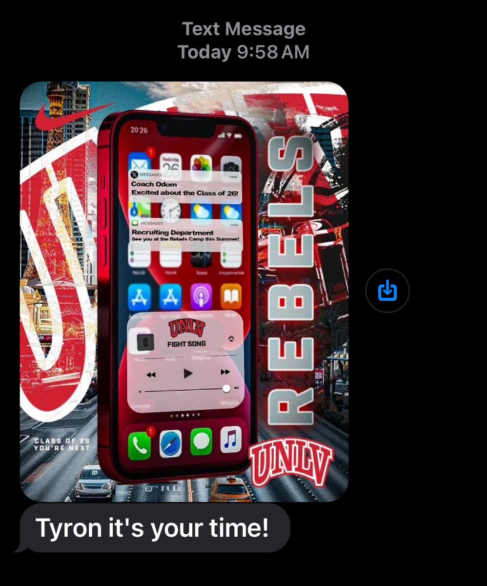 Thank you for the love <a href="/unlvfootball/">UNLV Football</a>