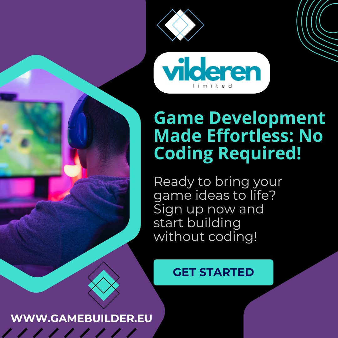 VilderenLtd's tweet image. Say goodbye to coding headaches - our single platform provides a hassle-free solution for building levels, scenes, events, and more.  #gamedevelopment #nocodingneeded