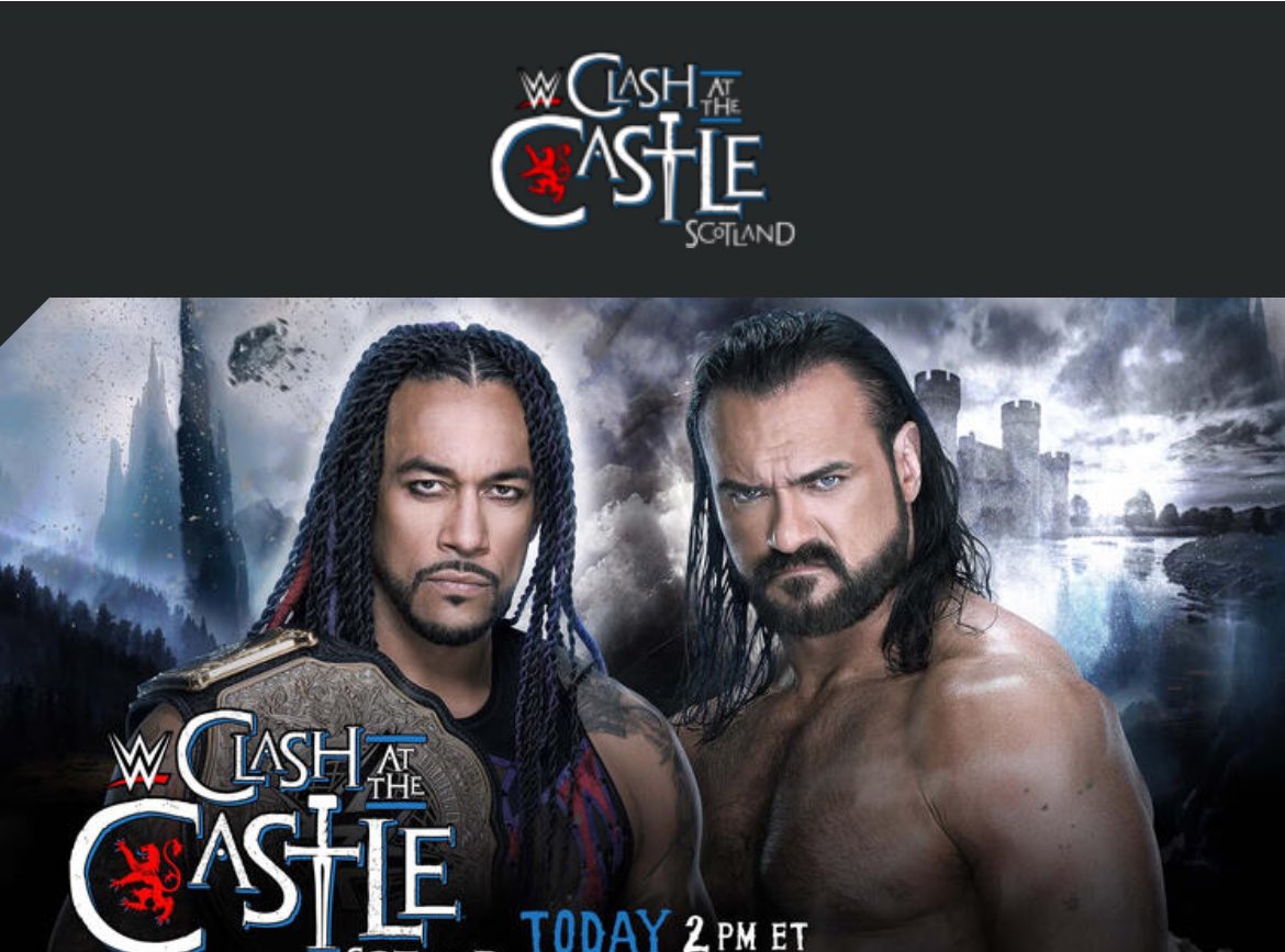 morgandavies06's tweet photo. @WWE #clashatthecastle ARE YOU READY?? https://t.co/nKWsy3bkNV