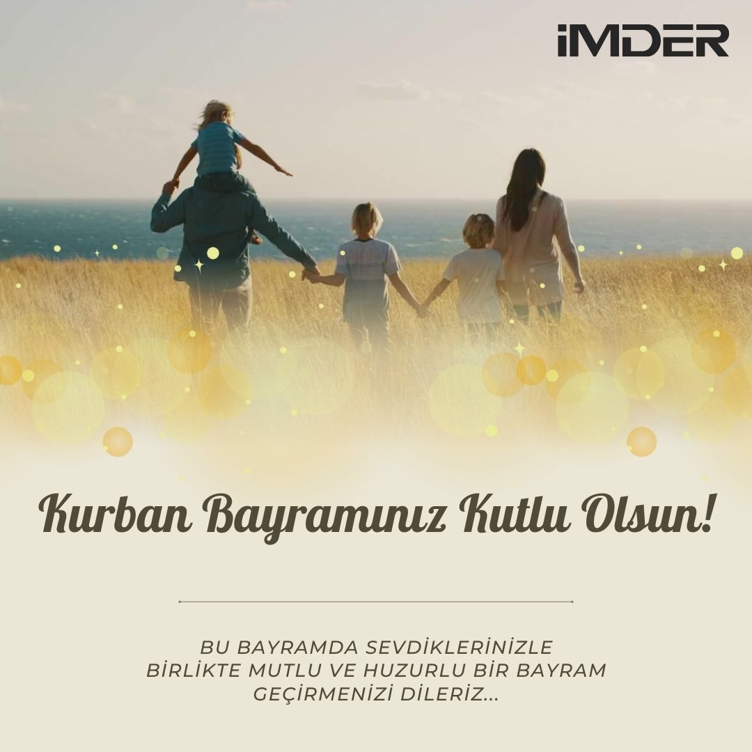 Sevdiklerinizle birlikte mutlu ve huzurlu bir bayram geçirmenizi dileriz.

#kurbanbayramı #imder