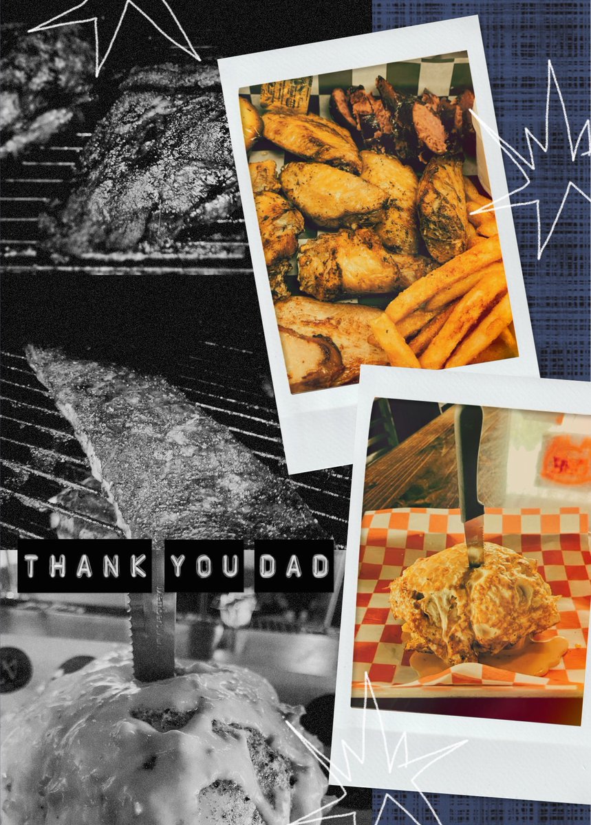 project47smoke's tweet photo. Thank the awesome Dad in your life with BBQ from Project 47 Smokehouse for Father's Day. Brunch 11am-2pm and open until 8pm. #eatlocal #bbq #fathersday https://t.co/bMgcBUNbVK