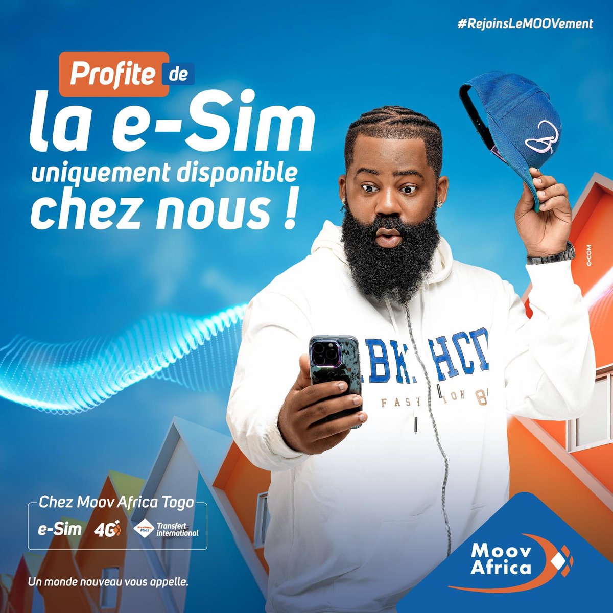 Micflammez's tweet photo. Tchalé, rejoins le MOOVement comme Moi sans changer de numéro pour profiter de la eSim disponible uniquement chez Moov Africa. 😌

Rends-toi dans l'agence Moov Africa la plus proche pour plus d'infos. 

#micempire
#WeArePamobar
#RejoinsLeMoovement
#OseViserLoin
 @moovafricatg https://t.co/6AwePowQNA