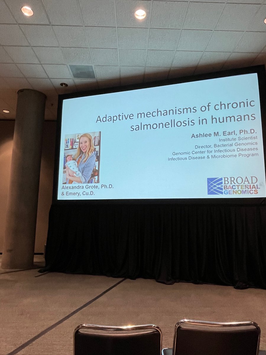 Alan R. Hauser (@alanrhauser1) on Twitter photo How does Salmonella adapt to the human host during chronic infection? Listening to a great ASM Microbe 2024 talk by <a href="/AshleeMEarl/">Ashlee M Earl</a> on her work with Alex Grote. How does Salmonella adapt to the human host during chronic infection? Listening to a great ASM Microbe 2024 talk by <a href="/AshleeMEarl/">Ashlee M Earl</a> on her work with Alex Grote.