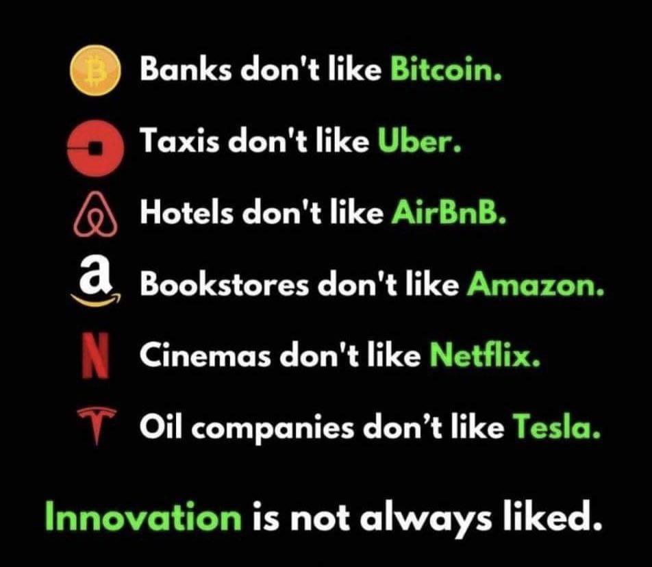 cryptoamanclub's tweet image. Revolutionary things always have critics like #Bitcoin   

Are you agree with me yes or not ?