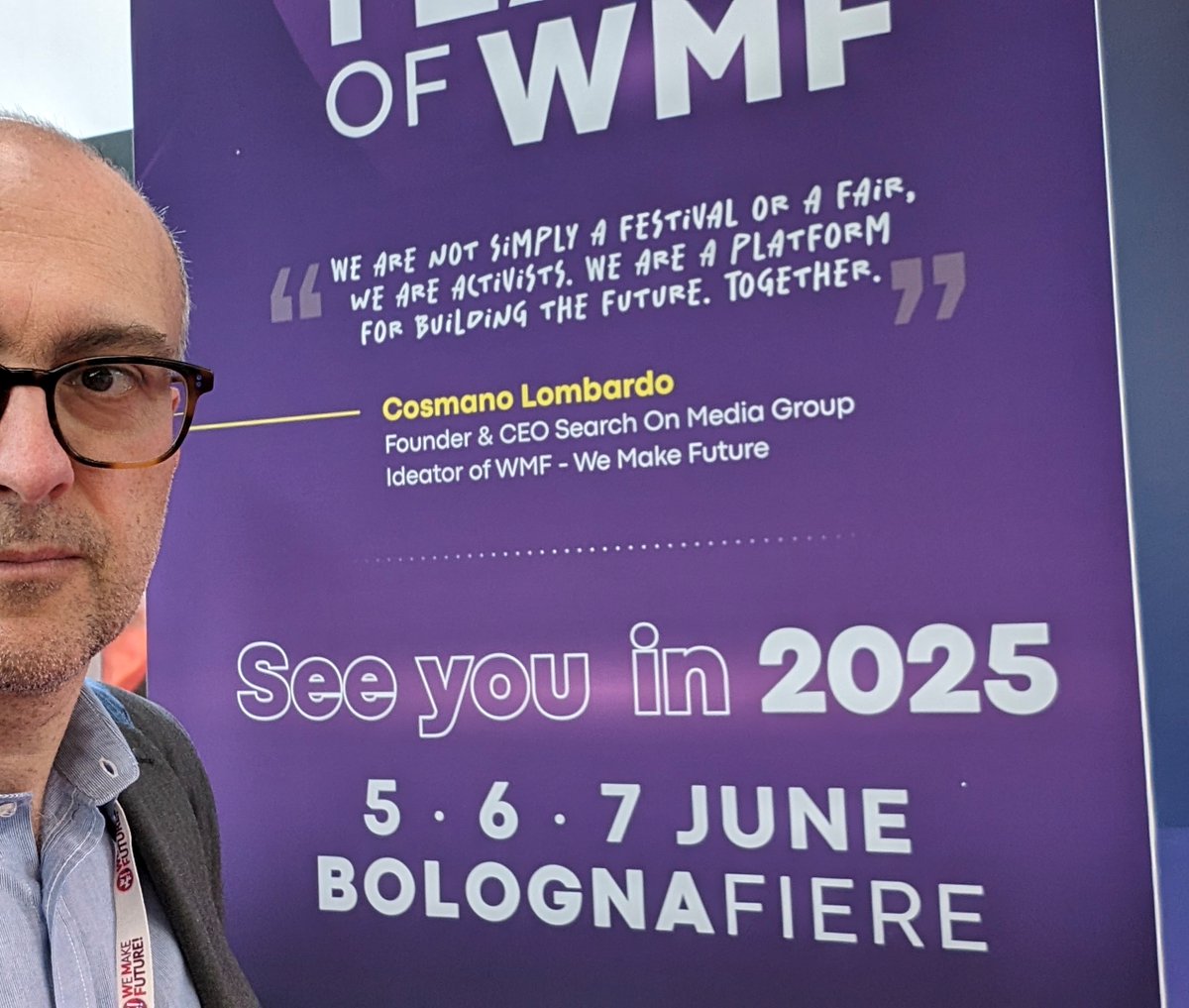 AlbertoNuzzo's tweet photo. Ultimo giorno al @wmf_wemakefuture ,  giorno dedicato alle nuove generazioni per avvicinarle al futuro! Infine un FORZA AZZURI sempre e comunque e..... ci vediamo nel 2025!!!

#WMF2024 https://t.co/stghWbtSFi