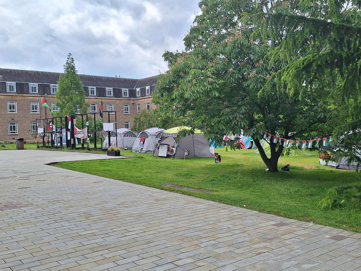 Recently, I had the pleasure of visiting encampments and participating in students led demos at SOAS, Uni of Leicester and @lse_encampment. These students are great, determined and compassionate! Academics, we should be out there defending our students ♥️